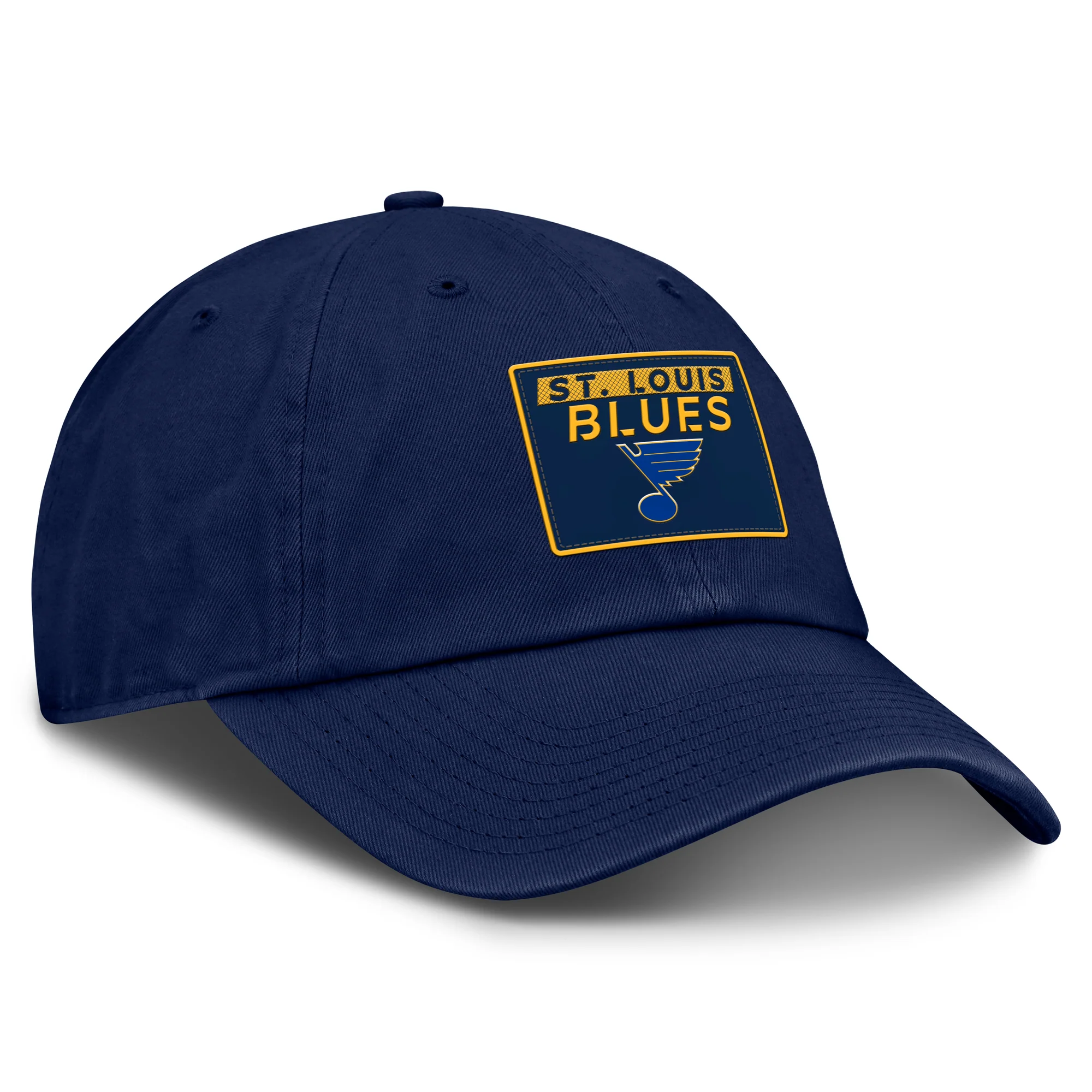 ST. LOUIS BLUES FANATICS AUTHENTIC PRO PRIME RINK STRAPBACK - NAVY - Image 3