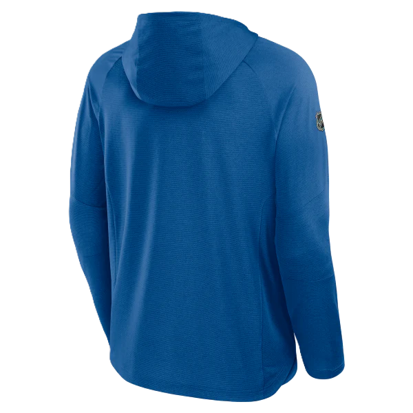 ST. LOUIS BLUES FANATICS AUTHENTIC PRO PROPERTY OF HOODIE - BLUE - Image 3