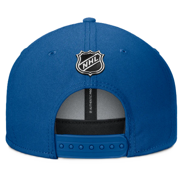 ST. LOUIS BLUES FANATICS BLUES HOCKEY AUTHENTIC PRO SNAPBACK - BLUE - Image 4