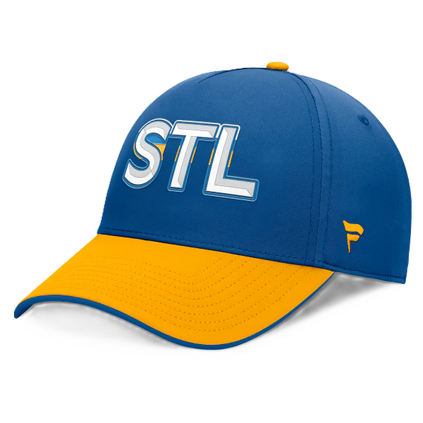 ST. LOUIS BLUES FANATICS STL AUTHENTIC PRO FLEXFIT - BLUE/GOLD - Image 3