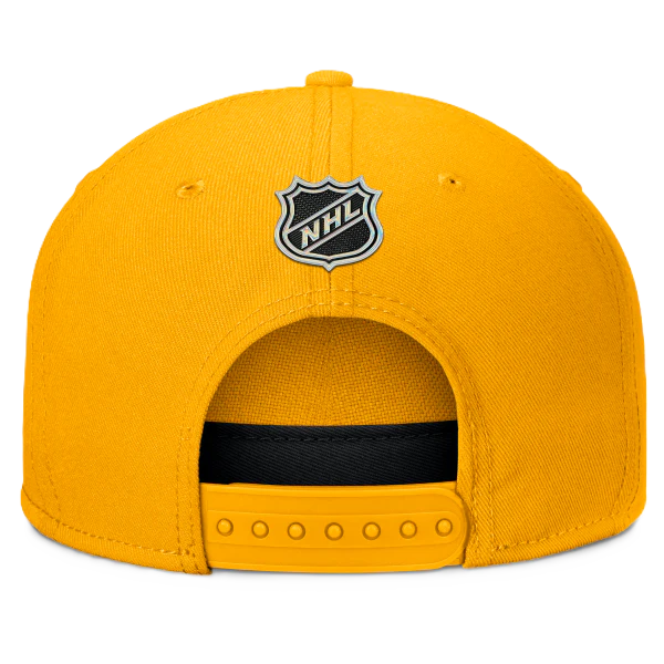ST. LOUIS BLUES FANATICS STL AUTHENTIC PRO SNAPBACK - GOLD - Image 4