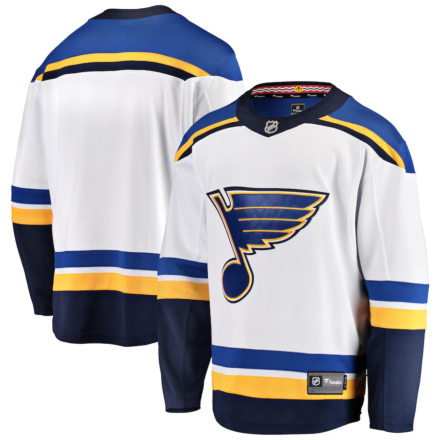 St. Louis Blues Men's Away Breakaway Jersey - Image 3