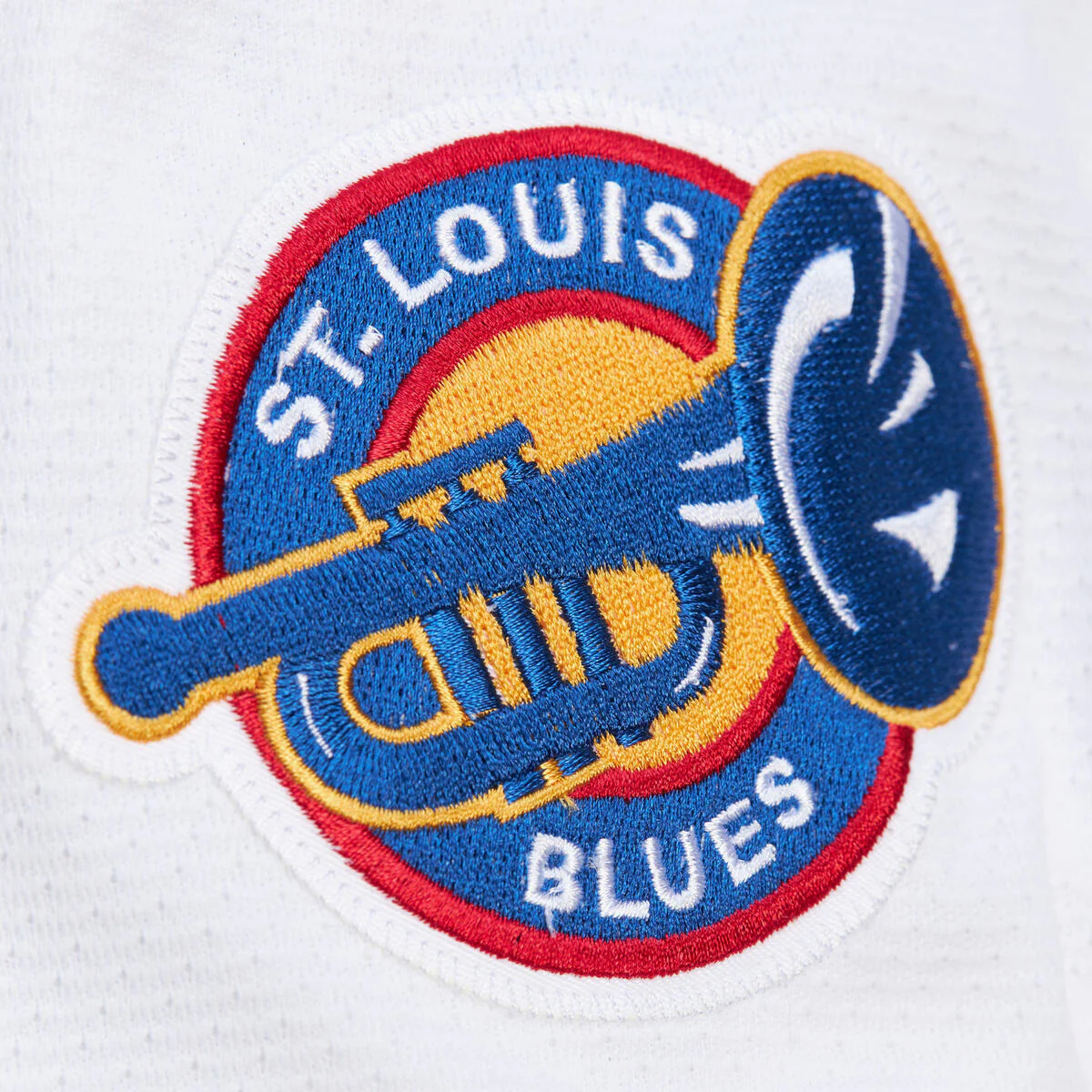 ST. LOUIS BLUES MITCHELL & NESS POWER PLAY HOME JERSEY - HULL #16 - Image 5