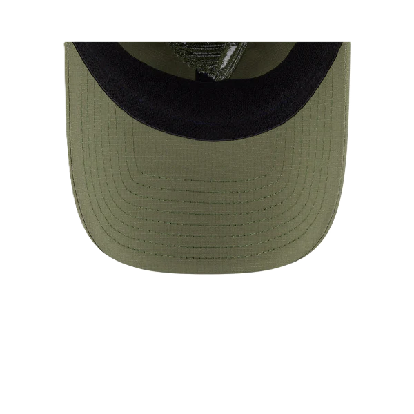 ST. LOUIS BLUES NEW ERA NOTE LOGO RIPSTOP PERFORMANCE CLIPBACK - GREEN - Image 7